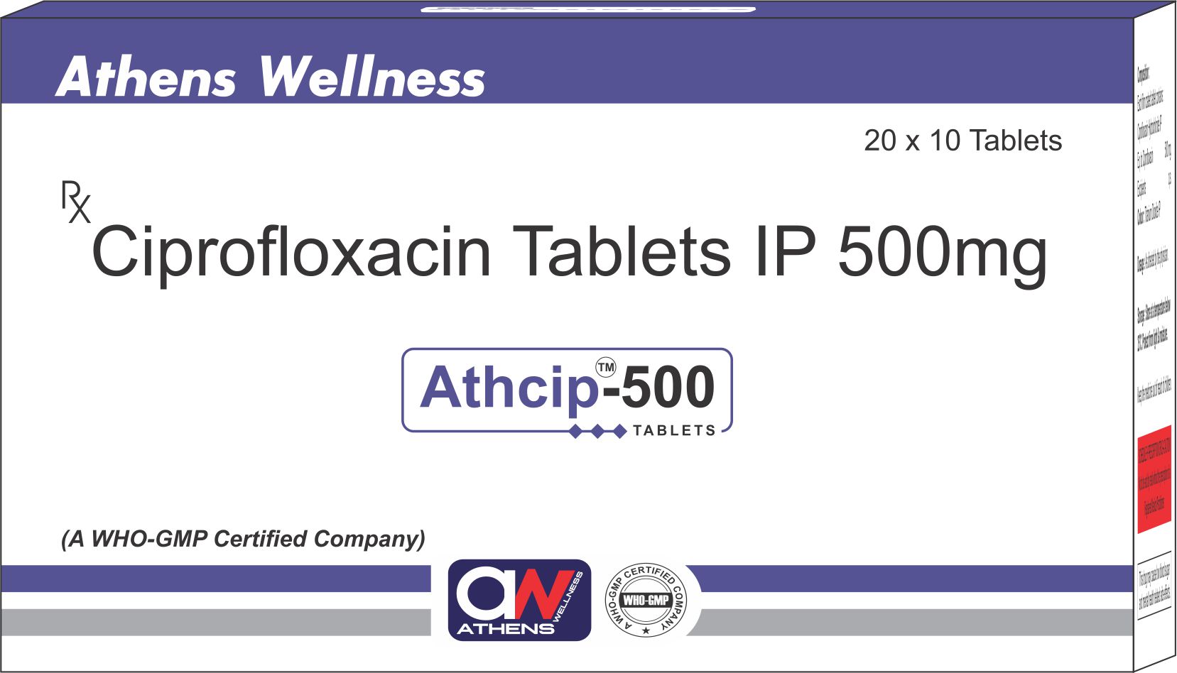 ATHCIP - 500 TABLETS